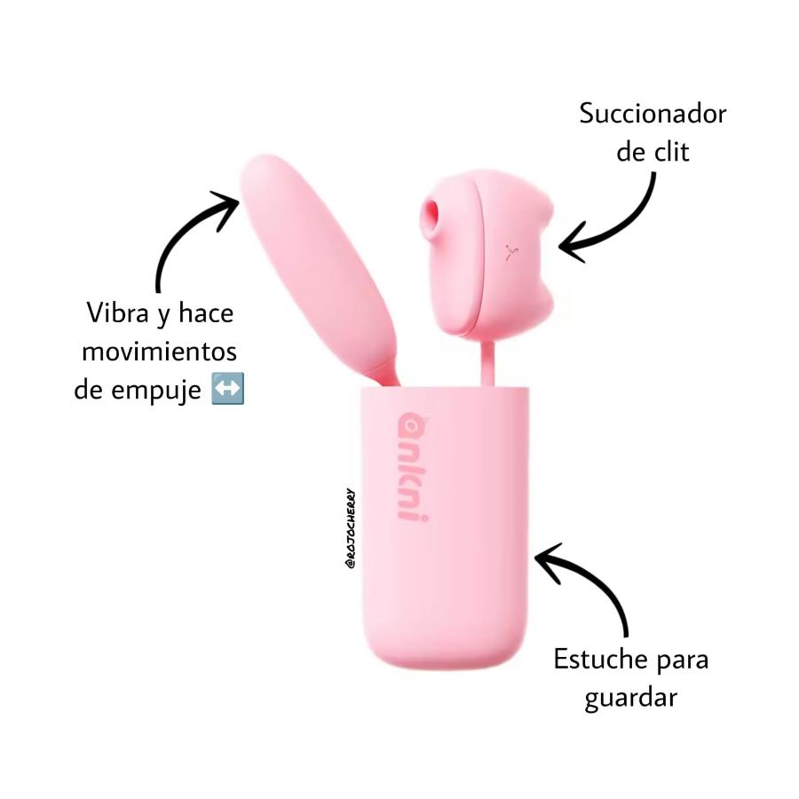 Sukineko Succionador Vibrador Control Remoto APP